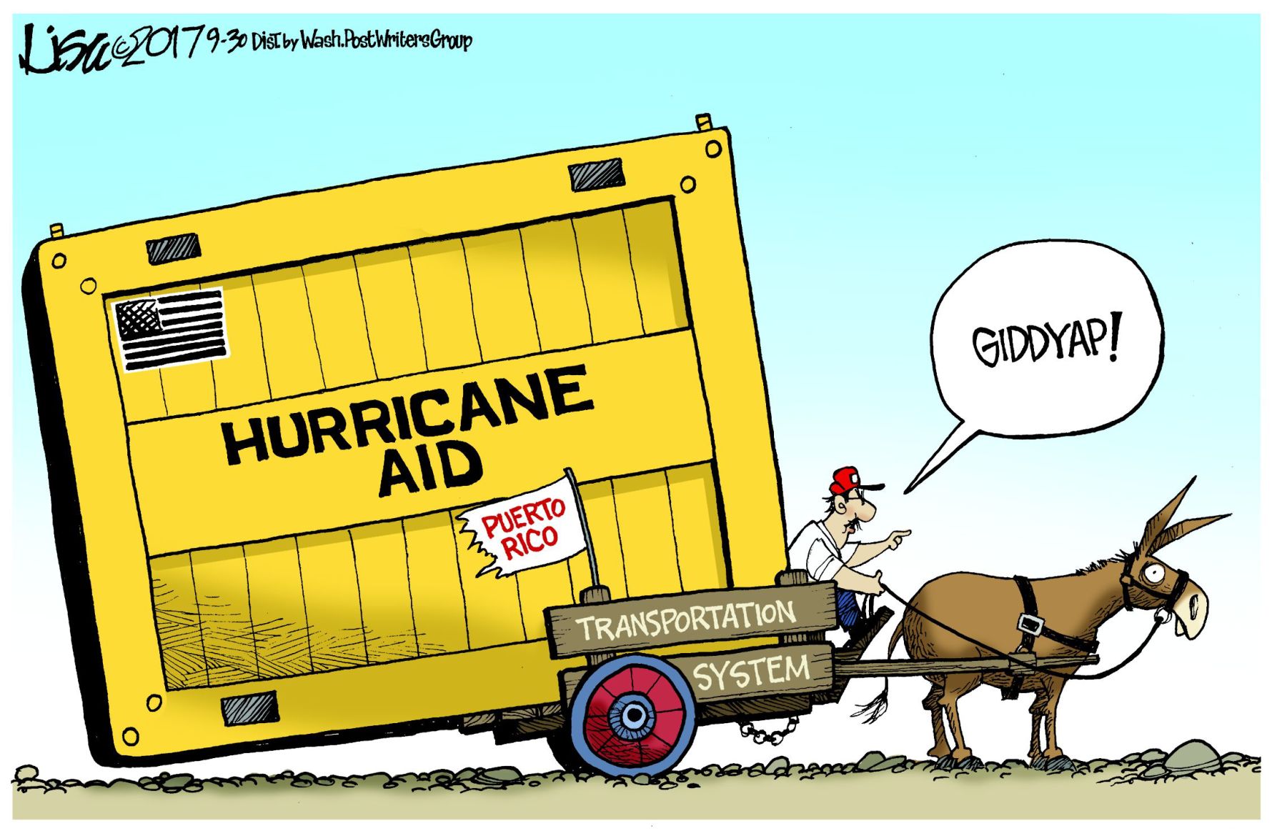 Lisa Benson cartoon
